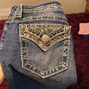 Size 26 Miss Me Jeans.